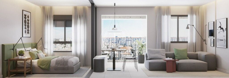 Imagem Apartamento com 1 Quarto à Venda, 26 m² em Santo Amaro - São Paulo