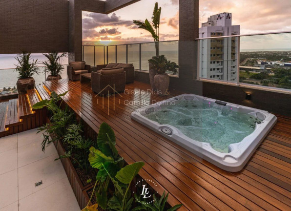 Imagem Cobertura com 4 Quartos à Venda, 372 m² em Altiplano Cabo Branco - João Pessoa