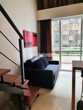 Imagem Imóvel com 1 Quarto para Alugar, 40 m² em Brooklin Paulista - São Paulo Imagem Imóvel com 1 Quarto para Alugar, 40 m² em Brooklin Paulista - São Paulo