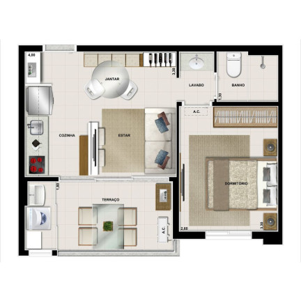 Imagem Cobertura com 2 Quartos à Venda, 96 m² em Morumbi - São Paulo Imagem Cobertura com 2 Quartos à Venda, 96 m² em Morumbi - São Paulo