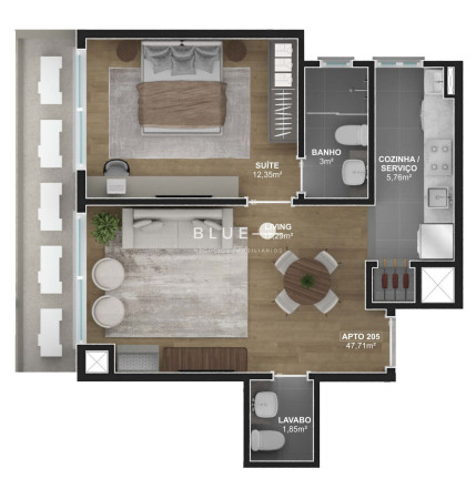 Imagem Apartamento com 2 Quartos à Venda, 84 m² em Floresta - Gramado Imagem Apartamento com 2 Quartos à Venda, 84 m² em Floresta - Gramado