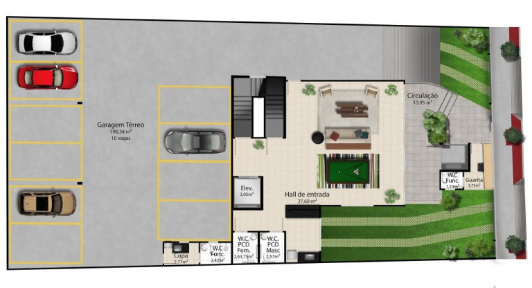 Imagem Imóvel com 1 Quarto à Venda, 42 m² em Mata Da Praia - Vitória Imagem Imóvel com 1 Quarto à Venda, 42 m² em Mata Da Praia - Vitória