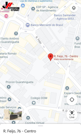 Sala Comercial à Venda, 632 m² em Centro - Guaratinguetá
