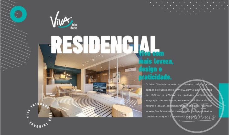 Imagem Apartamento com 1 Quarto à Venda, 35 m² em Trindade - Florianópolis