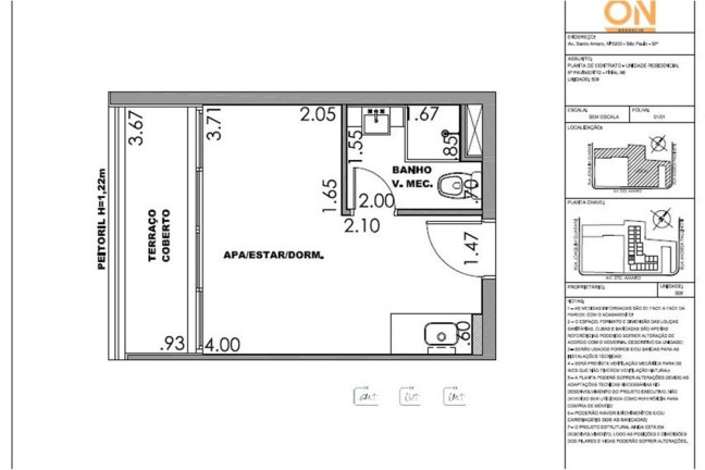 Imagem Imóvel com 1 Quarto à Venda, 22 m² em Santo Amaro - São Paulo Imagem Imóvel com 1 Quarto à Venda, 22 m² em Santo Amaro - São Paulo