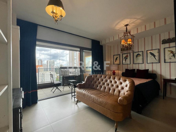 Imagem Apartamento com 1 Quarto para Alugar, 41 m² em Brooklin - São Paulo