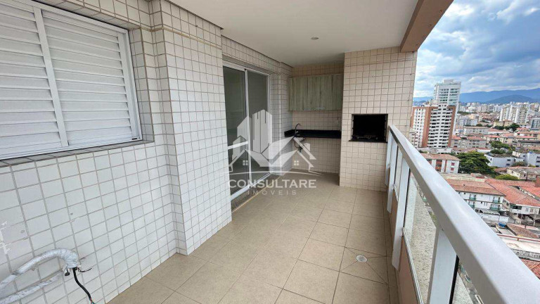 Apartamento com 3 Quartos para Alugar, 92 m² em Ponta Da Praia - Santos