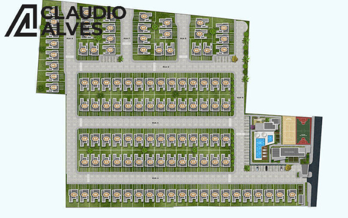 Imagem Casa de Condomínio com 3 Quartos à Venda, 90 m² em Sim - Feira De Santana Imagem Casa de Condomínio com 3 Quartos à Venda, 90 m² em Sim - Feira De Santana