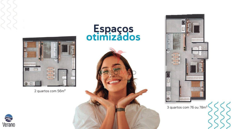 Imagem Apartamento com 2 Quartos à Venda, 56 m² em Bessa - João Pessoa Imagem Apartamento com 2 Quartos à Venda, 56 m² em Bessa - João Pessoa