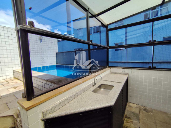 Imagem Cobertura com 1 Quarto para Alugar, 100 m² em Pompéia - Santos Imagem Cobertura com 1 Quarto para Alugar, 100 m² em Pompéia - Santos