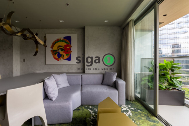 Imagem Apartamento com 1 Quarto para Alugar, 53 m² em Vila Olímpia - São Paulo