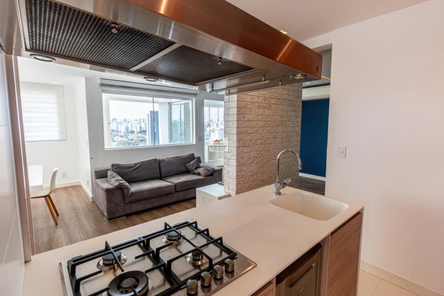Imagem Apartamento com 1 Quarto para Alugar, 100 m² em Brooklin - São Paulo