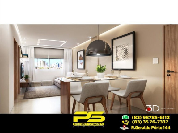 Imagem Apartamento com 2 Quartos à Venda, 41 m² em Jardim Cidade Universitária - João Pessoa Imagem Apartamento com 2 Quartos à Venda, 41 m² em Jardim Cidade Universitária - João Pessoa