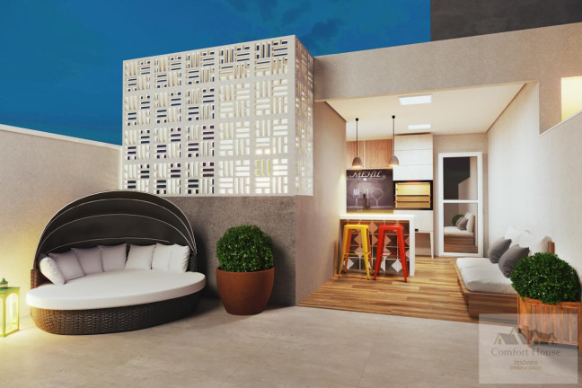 Cobertura com 2 Quartos à Venda, 92 m² em Vila Assunção - Santo André