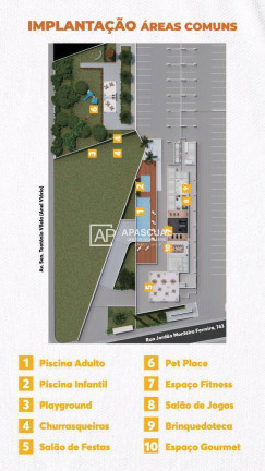Apartamento com 2 Quartos à Venda, 44 m² em Jardim Topázio - São José Dos Campos