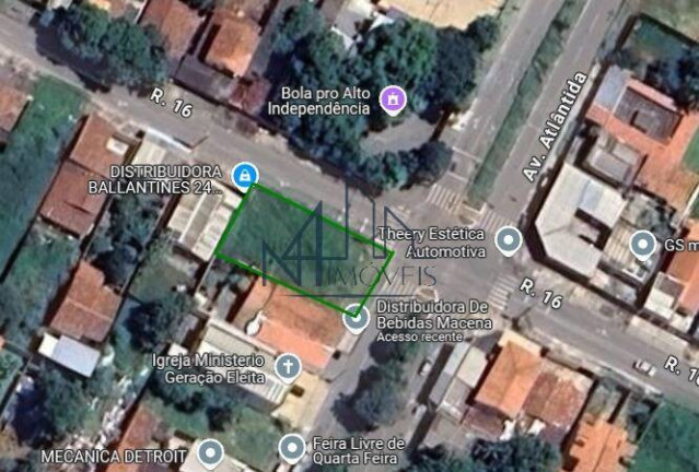 Imagem Terreno à Venda, 375 m² em Independência - Aparecida De Goiânia Imagem Terreno à Venda, 375 m² em Independência - Aparecida De Goiânia