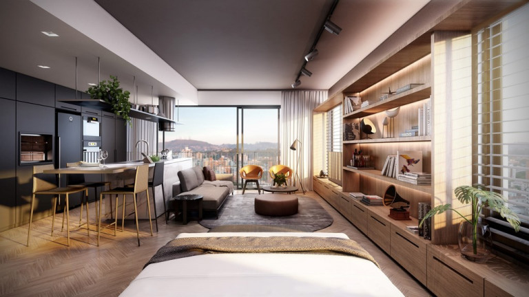 Imagem Apartamento com 1 Quarto à Venda, 40 m² em Menino Deus - Porto Alegre
