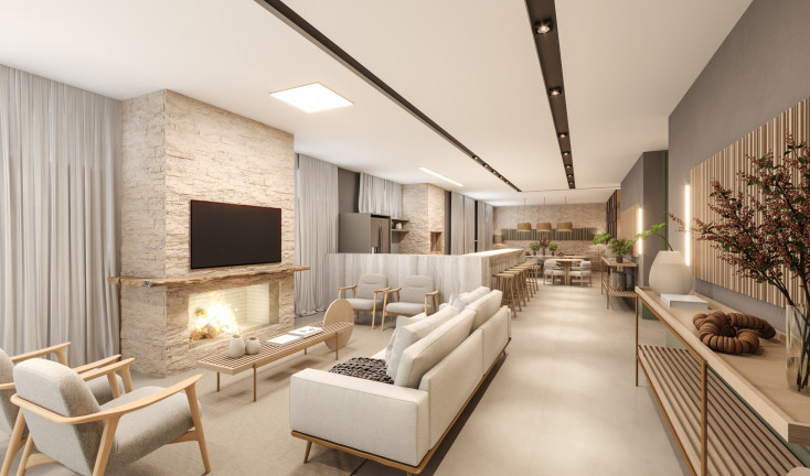 Apartamento com 1 Quarto à Venda, 55 m² em Floresta - Gramado