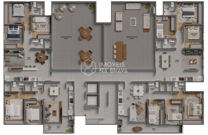 Imagem Apartamento com 2 Quartos à Venda, 64 m² em Vila Operária - Itajaí Imagem Apartamento com 2 Quartos à Venda, 64 m² em Vila Operária - Itajaí