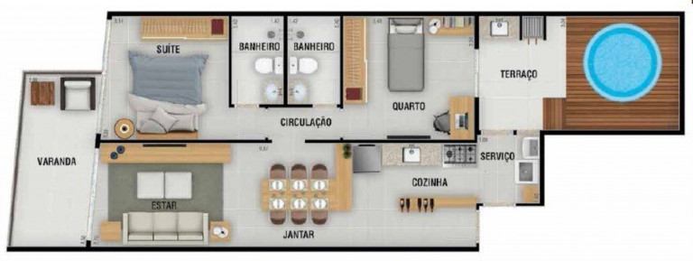 Imagem Imóvel com 2 Quartos à Venda, 68 m² em Tijuca - Rio De Janeiro