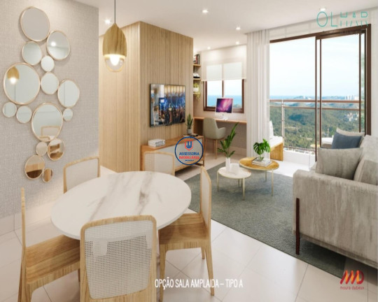 Imagem Apartamento com 2 Quartos para Alugar ou Temporada, 55 m² em Lagoa Nova - Natal Imagem Apartamento com 2 Quartos para Alugar ou Temporada, 55 m² em Lagoa Nova - Natal