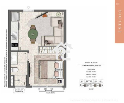 Imagem Apartamento com 1 Quarto à Venda, 27 m² em Gávea - Rio De Janeiro Imagem Apartamento com 1 Quarto à Venda, 27 m² em Gávea - Rio De Janeiro