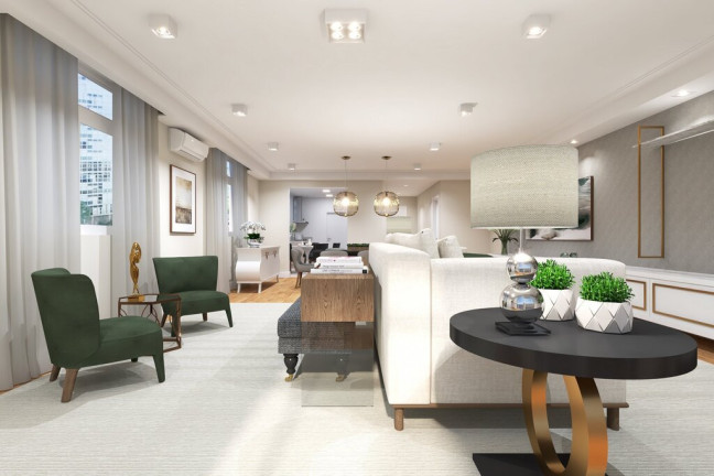 Imagem Apartamento com 3 Quartos à Venda, 244 m² em Higienopolis - São Paulo Imagem Apartamento com 3 Quartos à Venda, 244 m² em Higienopolis - São Paulo