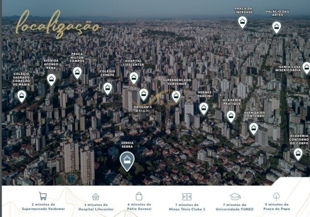 Imagem Apartamento com 2 Quartos à Venda, 60 m² em Serra - Belo Horizonte Imagem Apartamento com 2 Quartos à Venda, 60 m² em Serra - Belo Horizonte