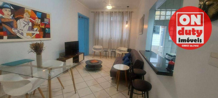 Imagem Apartamento com 1 Quarto à Venda, 55 m² em Boqueirão - Santos Imagem Apartamento com 1 Quarto à Venda, 55 m² em Boqueirão - Santos