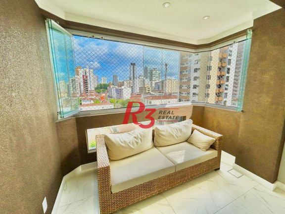 Imagem Apartamento com 3 Quartos à Venda, 133 m² em Embaré - Santos