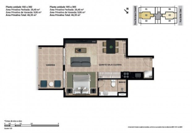 Imagem Imóvel com 1 Quarto à Venda, 46 m² em Copacabana - Rio De Janeiro Imagem Imóvel com 1 Quarto à Venda, 46 m² em Copacabana - Rio De Janeiro