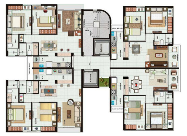 Apartamento com 2 Quartos à Venda, 50 m² em Candeias - Jaboatão Dos Guararapes