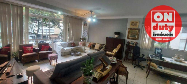 Imagem Apartamento com 3 Quartos à Venda, 137 m² em Gonzaga - Santos Imagem Apartamento com 3 Quartos à Venda, 137 m² em Gonzaga - Santos