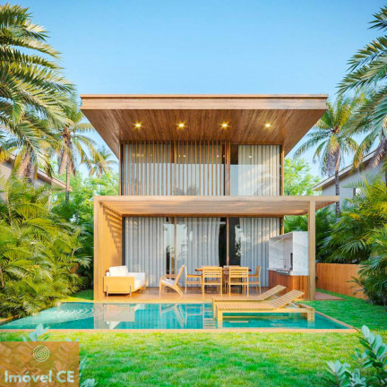 Casa com 3 Quartos à Venda, 130 m² em Cumbuco - Caucaia