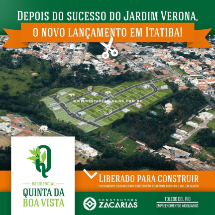Imagem Terreno à Venda, 300 m² em Loteamento Quinta Da Boa Vista - Itatiba Imagem Terreno à Venda, 300 m² em Loteamento Quinta Da Boa Vista - Itatiba