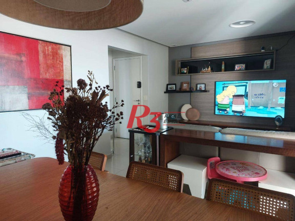 Imagem Apartamento com 3 Quartos para Alugar, 111 m² em Ponta Da Praia - Santos