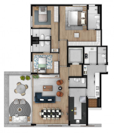 Imagem Apartamento com 3 Quartos à Venda, 161 m² em Campo Belo - São Paulo Imagem Apartamento com 3 Quartos à Venda, 161 m² em Campo Belo - São Paulo