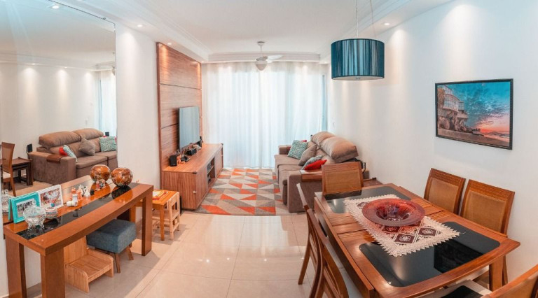 Apartamento com 2 Quartos à Venda, 92 m² em Pitangueiras - Guarujá