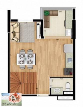 Imagem Loft com 1 Quarto à Venda, 48 m² em Jardim Do Mar - São Bernardo Do Campo Imagem Loft com 1 Quarto à Venda, 48 m² em Jardim Do Mar - São Bernardo Do Campo