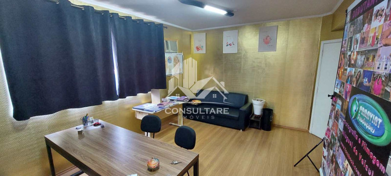 Sala Comercial para Alugar, 15 m² em Vila Mathias - Santos