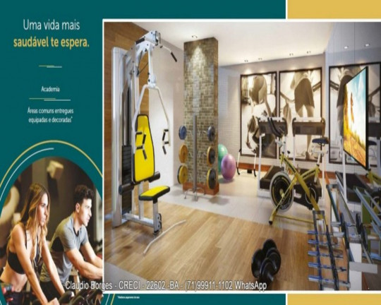 Imagem Apartamento com 2 Quartos à Venda, 72 m² em Caminho Das árvores - Salvador