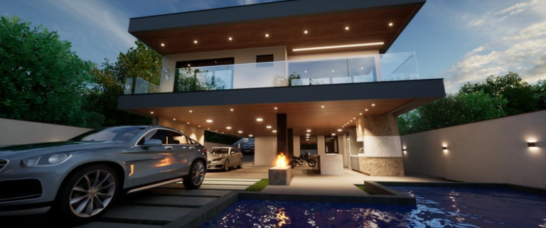 Imagem Casa com 4 Quartos à Venda, 402 m² em Pedra Branca - Palhoça