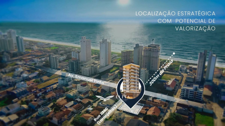 Apartamento com 3 Quartos à Venda, 93 m² em Centro - Balneário Piçarras
