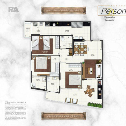 Imagem Apartamento com 3 Quartos à Venda, 98 m² em Aviação - Praia Grande Imagem Apartamento com 3 Quartos à Venda, 98 m² em Aviação - Praia Grande