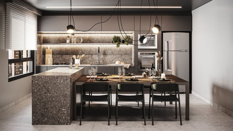 Imagem Apartamento com 1 Quarto à Venda, 22 m² em água Verde - Curitiba