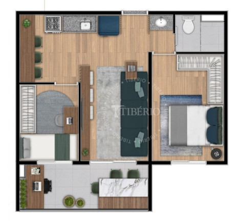 Imagem Apartamento com 2 Quartos à Venda, 43 m² em Mooca - São Paulo