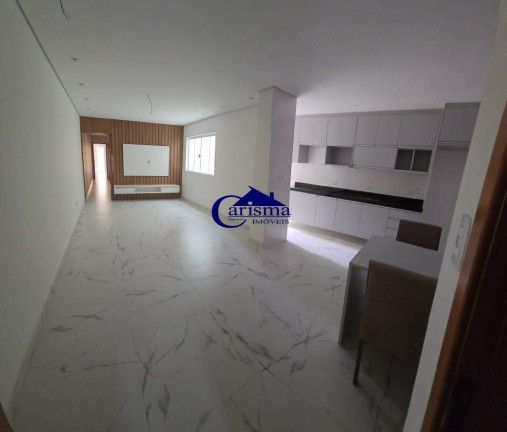 Apartamento com 3 Quartos à Venda, 107 m² em Campestre - Santo André