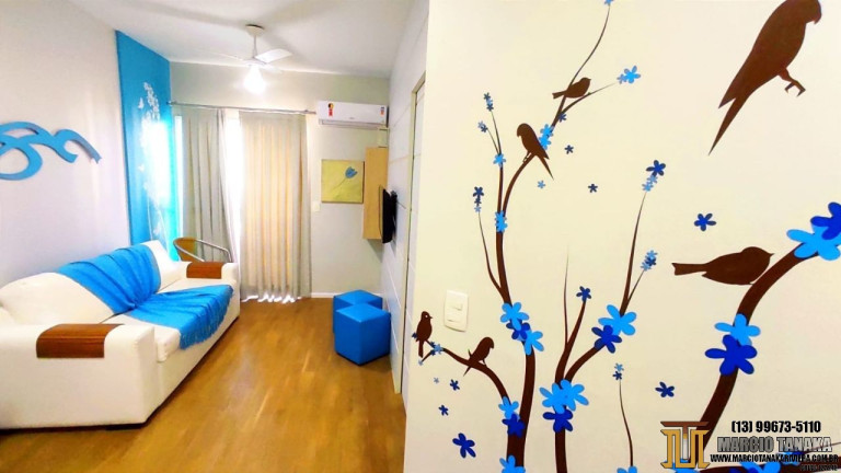Flat com 1 Quarto para Alugar ou Temporada, 38 m² em Riviera - Bertioga