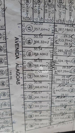 Terreno à Venda, 313 m² em Nova Aurora - Itumbiara