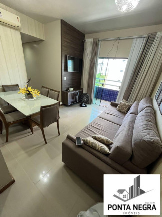Apartamento com 3 Quartos para Alugar, 94 m² em Ponta Negra - Manaus
